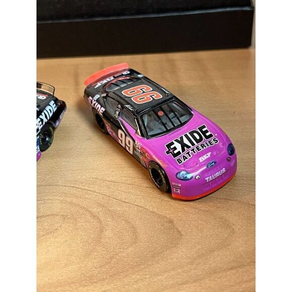 Vintage 3 2000 Jeff Burton #99 Exide Ford Taurus Racing Champion Cars - Picture 4 of 8